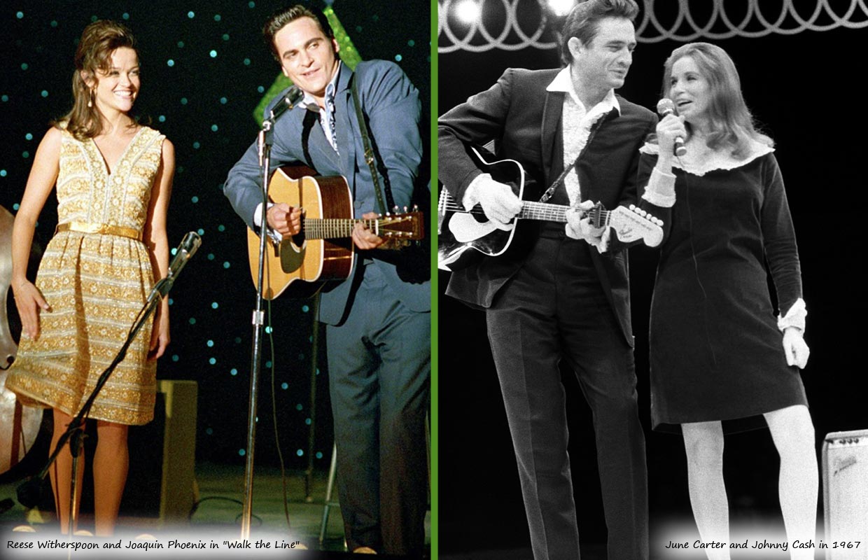 June Carter With Johnny Cash Actress reese... 